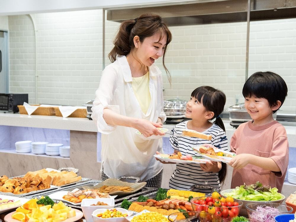 朝食ビュッフェ