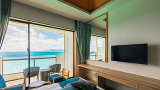 エグゼクティブ ルーム シングルベッド 2 台 禁煙 オーシャンフロント (with Extra Bed)