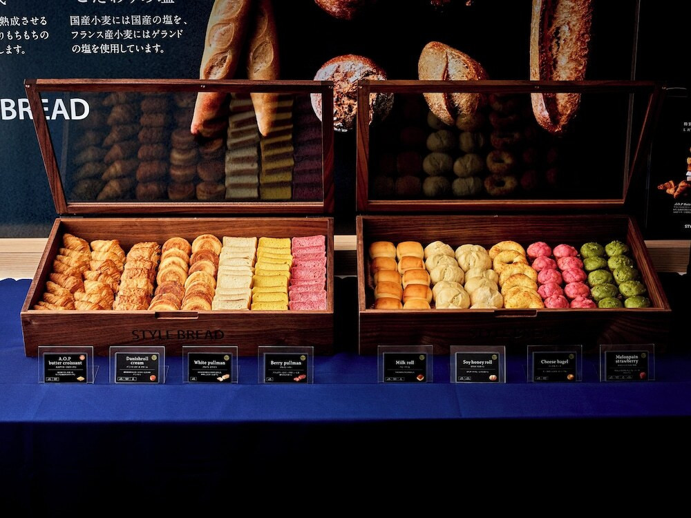 朝食ビュッフェ