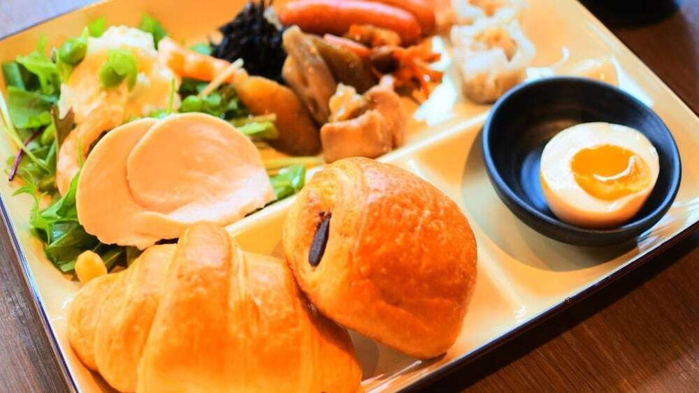 朝食ビュッフェ