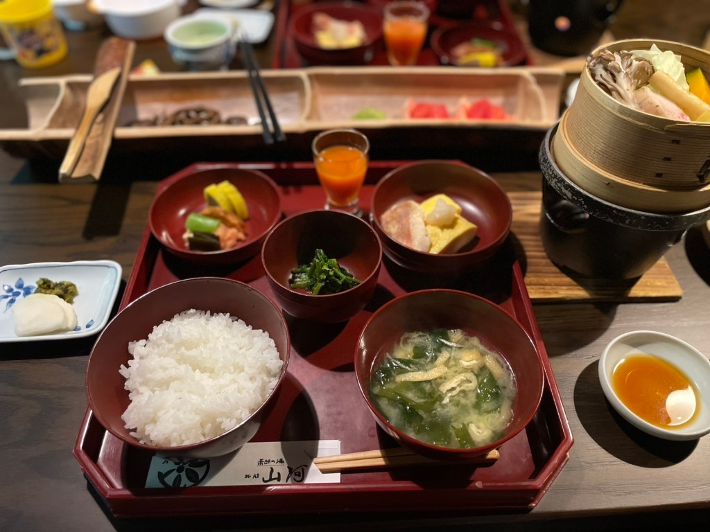 「旅館 山河」 料理 219081907 朝ごはん