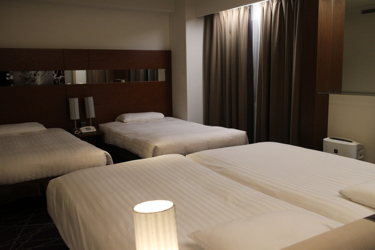 エキストラベッドを2台追加