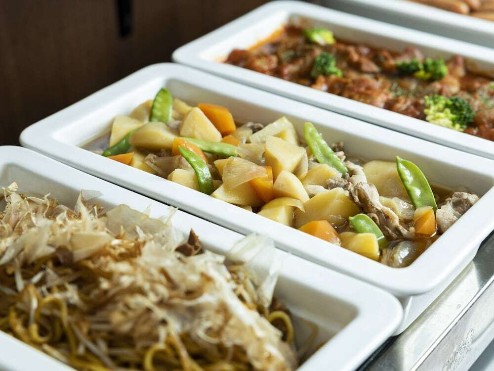 朝食ビュッフェ