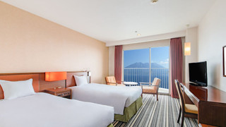 スタンダードツイン 桜島ビュー 禁煙