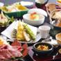 【5％OFF】【楽天スーパーSALE】三朝温泉と山陰の山海の幸を味わう「季節の会席」／個室食事処 | 三朝温泉 木造りの宿 橋津屋