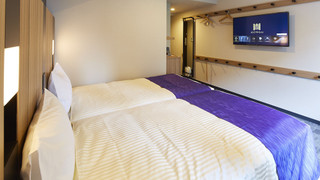 デラックス ツイン with ソファベッド 禁煙/ホテルから金閣寺・嵐山など京都の観光スポットへシャトルバス毎日運行中!(事前予約制)