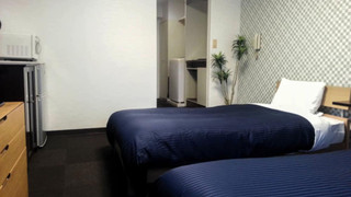 ツインルーム喫煙可