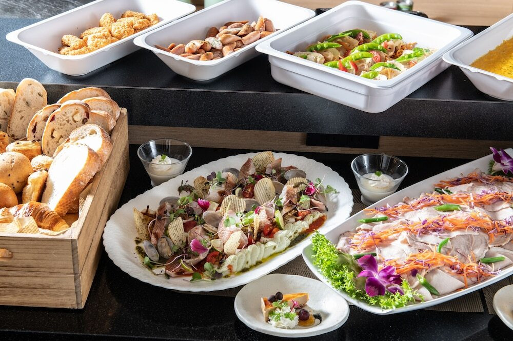 朝食ビュッフェ