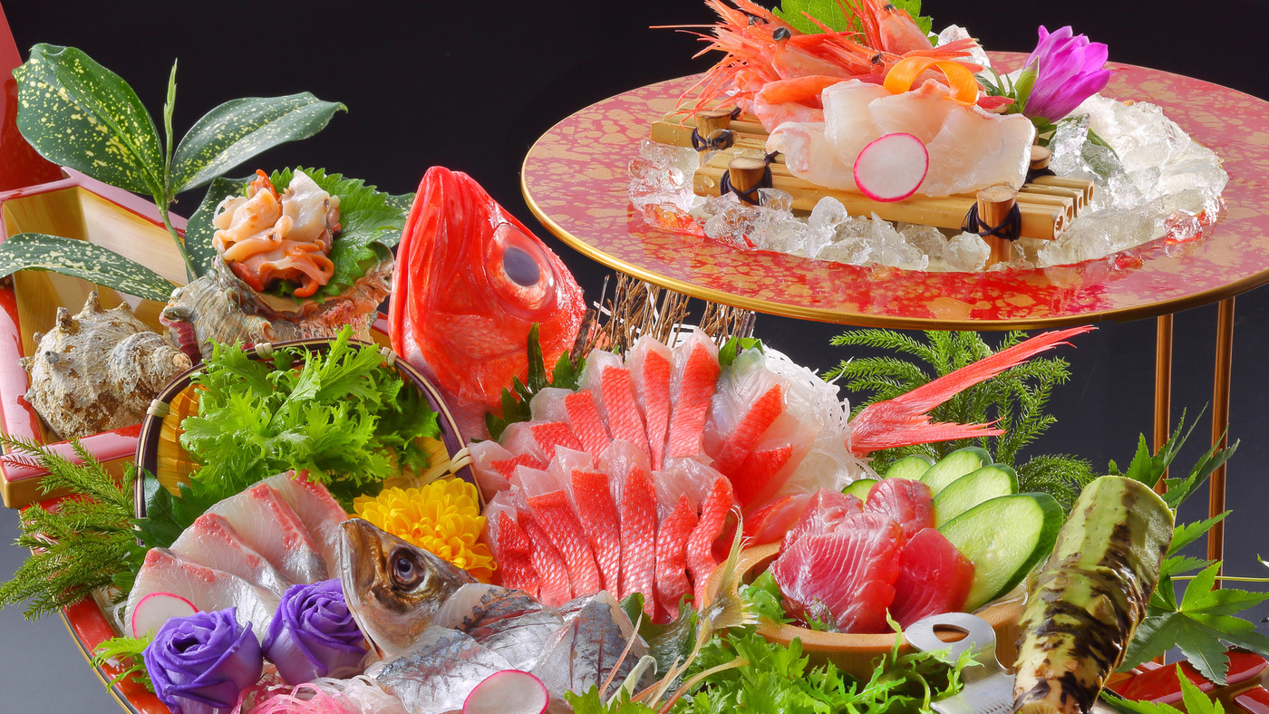 こんな舟盛りみたことない♪3578631