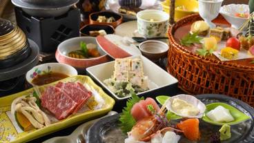 夕食／会席料理一例① / 1