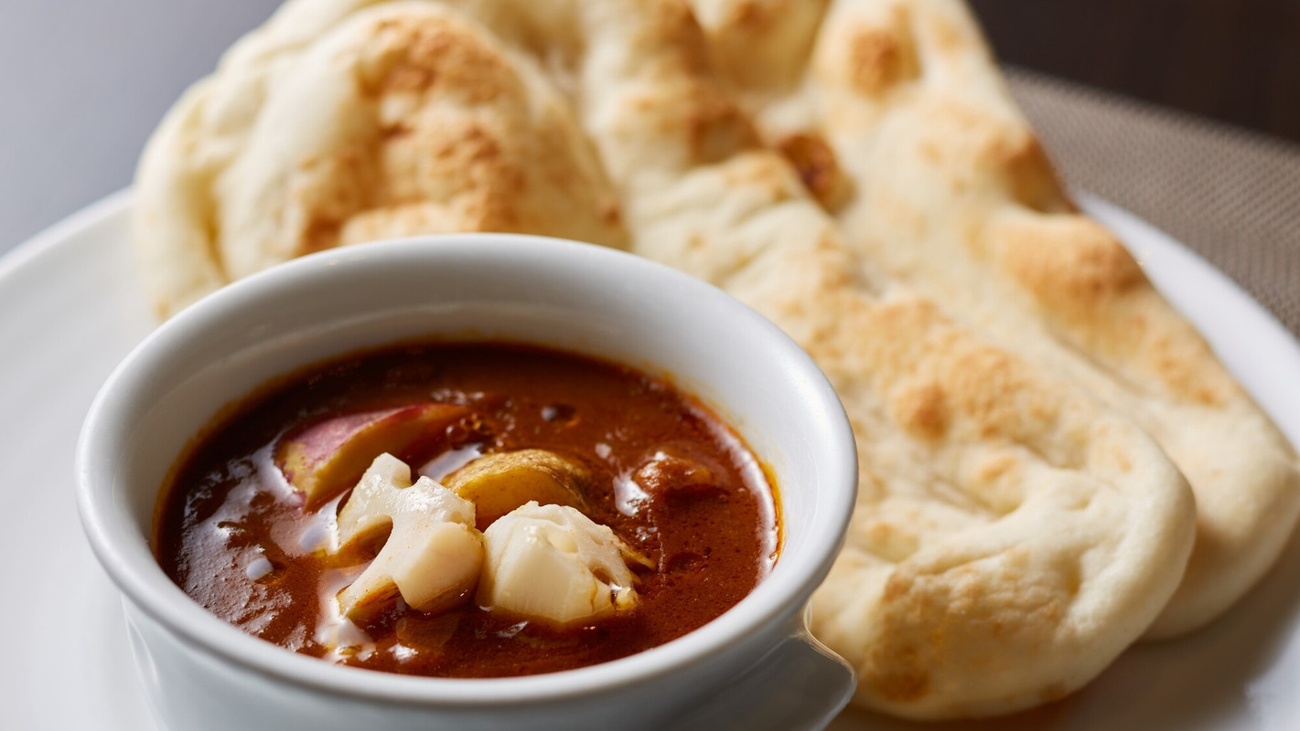 朝食ブッフェ　朝カレー