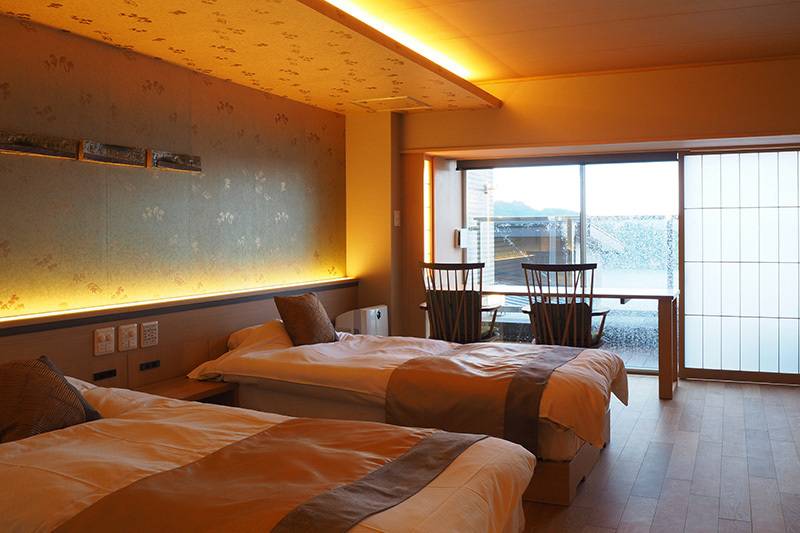 温泉風呂付き洋室バリアフリー / 1