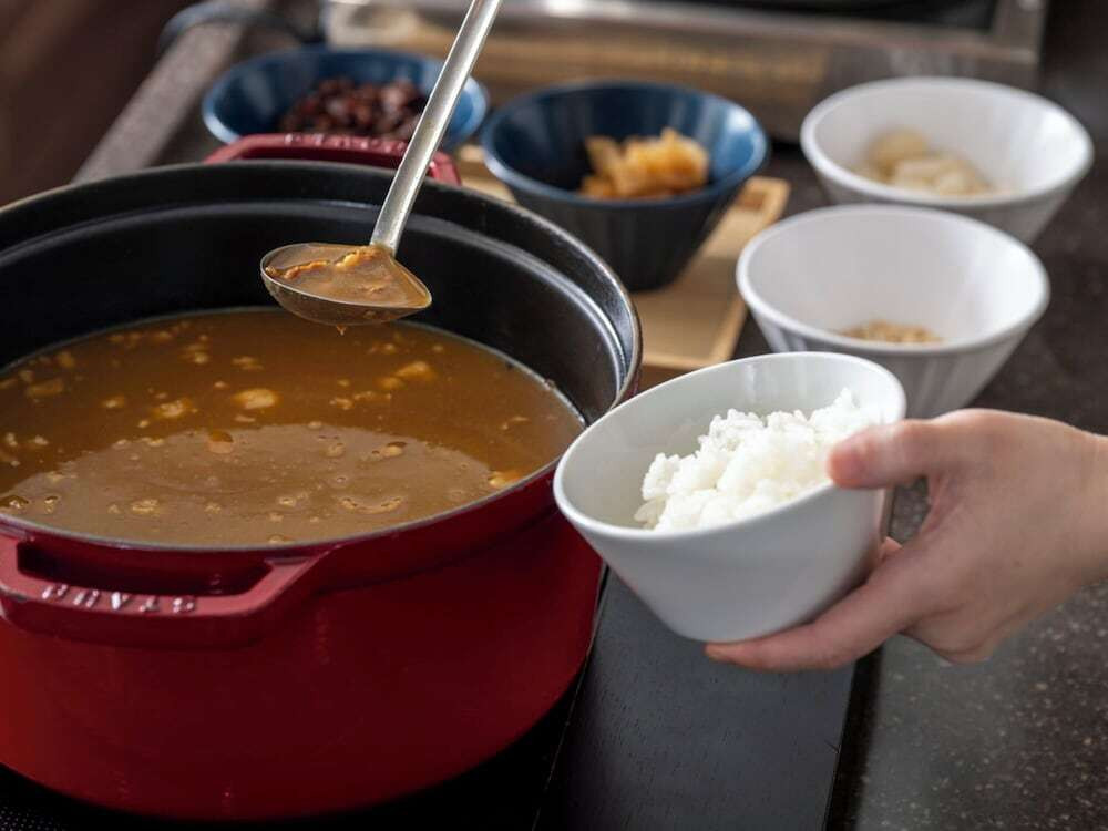 朝食ビュッフェ