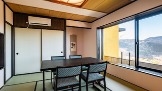 和洋室 クイーンダブルルーム 46平米 (離れの露天風呂付き客室)「禁煙」