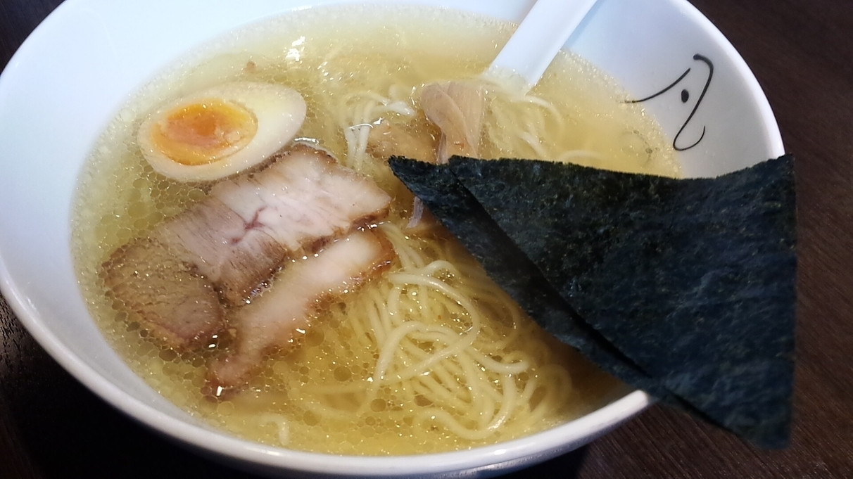 「凡の風」料理 901746 中華そば鶏と魚出汁～750円