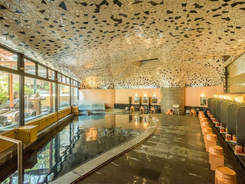 露天風呂付き客室や貸切風呂で、家族みんなで温泉を堪能♪4067162