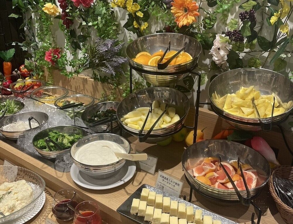 朝食ビュッフェ