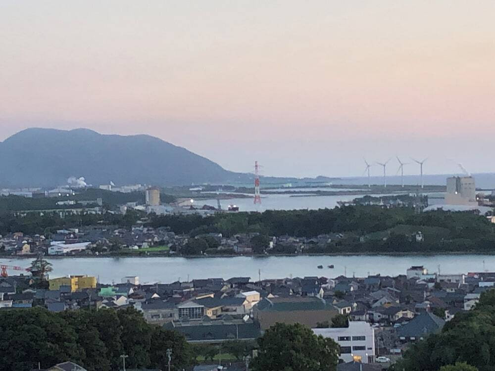 部屋からの景観