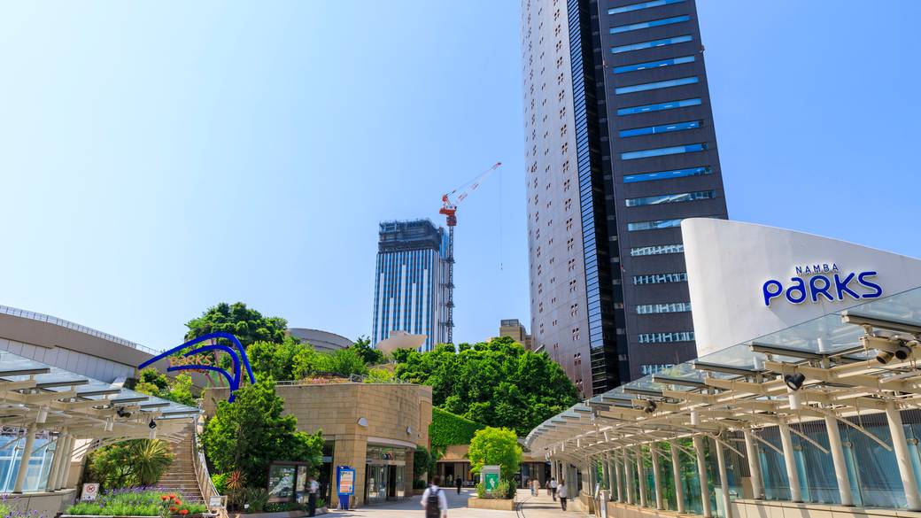 なんばパークス付近 / 5