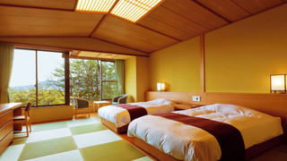 和室 ツインベッドルーム 禁煙