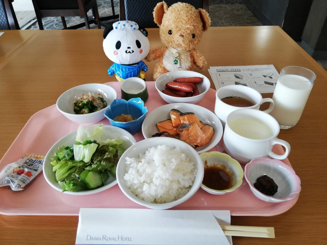 朝食バイキング