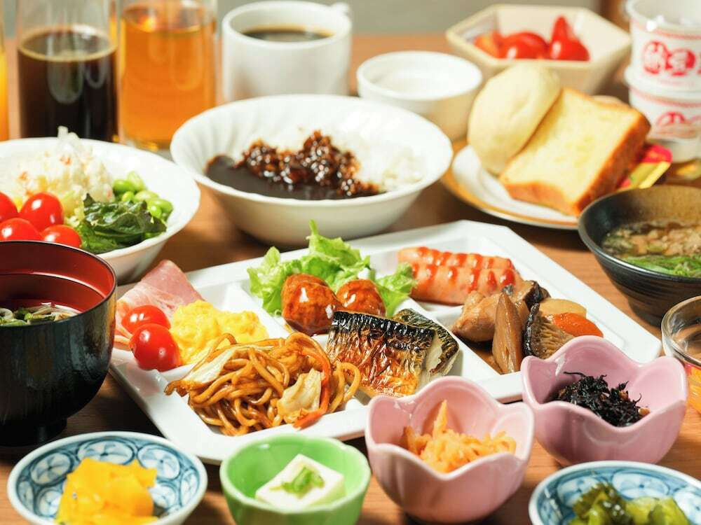 朝食ビュッフェ