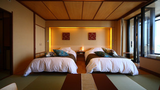 優雅 和洋室（天然温泉半露天風呂付き・禁煙）