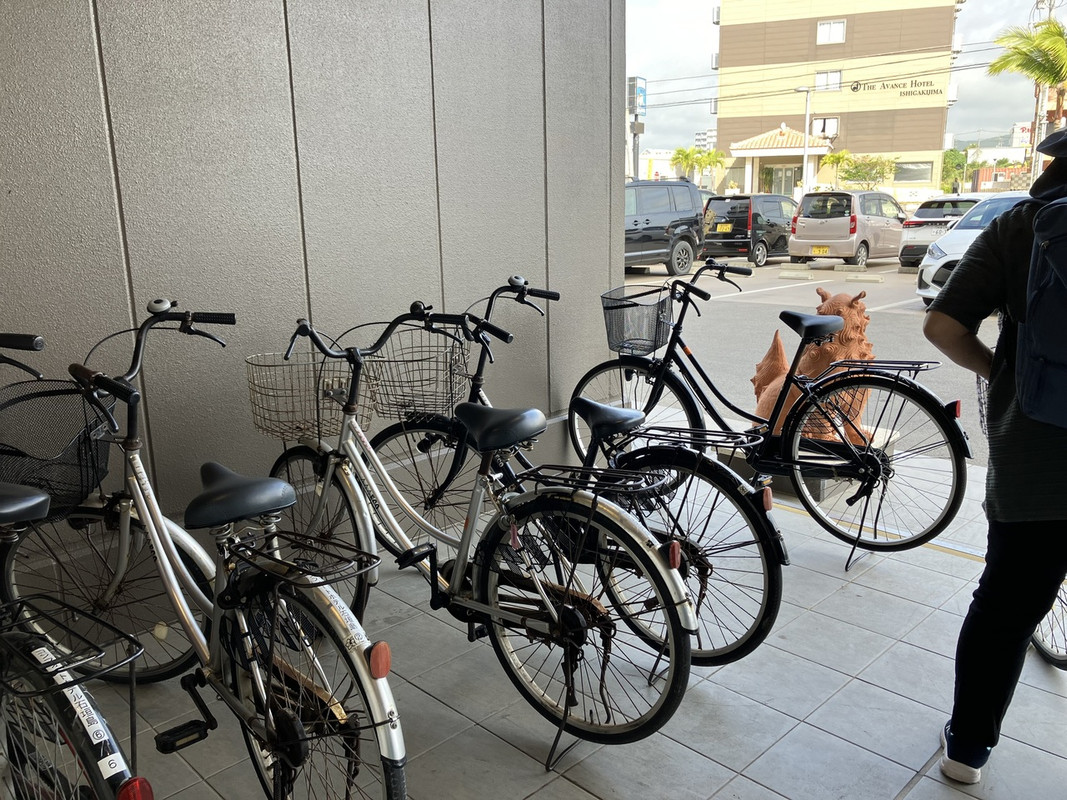 レンタサイクルが嬉しい