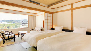 【オ―シャンビュー】デラックス和室+ツインベッド／禁煙