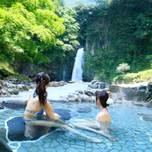 滝のしぶきを感じながら温泉浴♪カジュアルに伊豆旅行を楽しめる宿「AMAGISO-天城荘-」