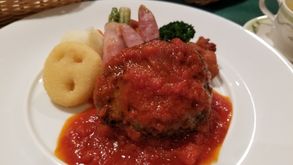 「ドーミー倶楽部　軽井沢」 料理 100773882 ハンバーグ＠子供用