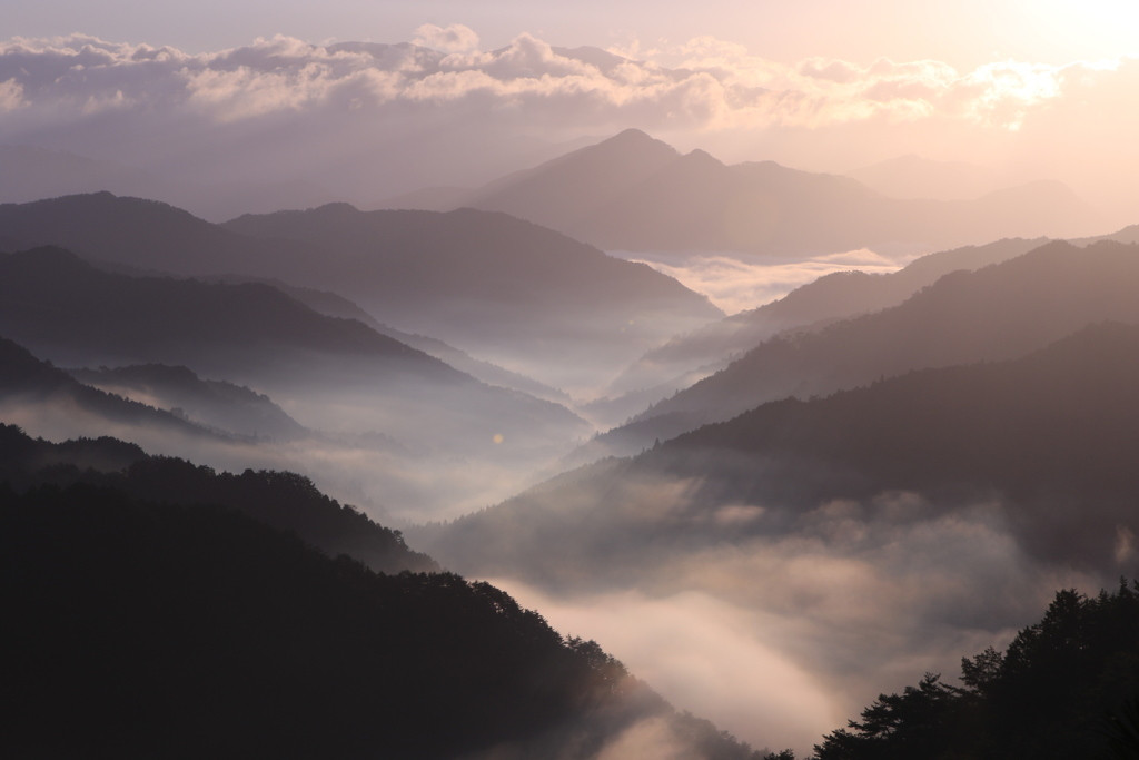 奈良の雲海スポットで感動体験しよう2423842