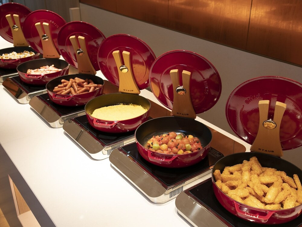 朝食ビュッフェ