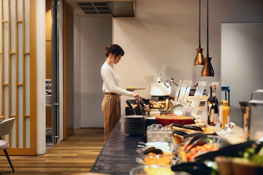 朝食ビュッフェ