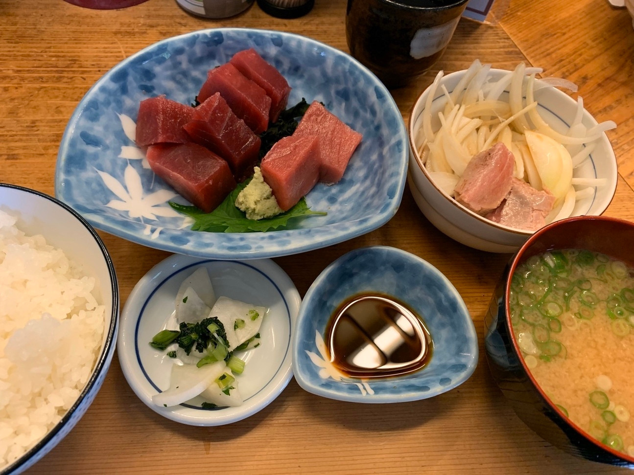 「竹原」 料理 119053567 名物まぐろ定食٩(ˊᗜ、ˋ*)ﾉ¥1650円(税込)