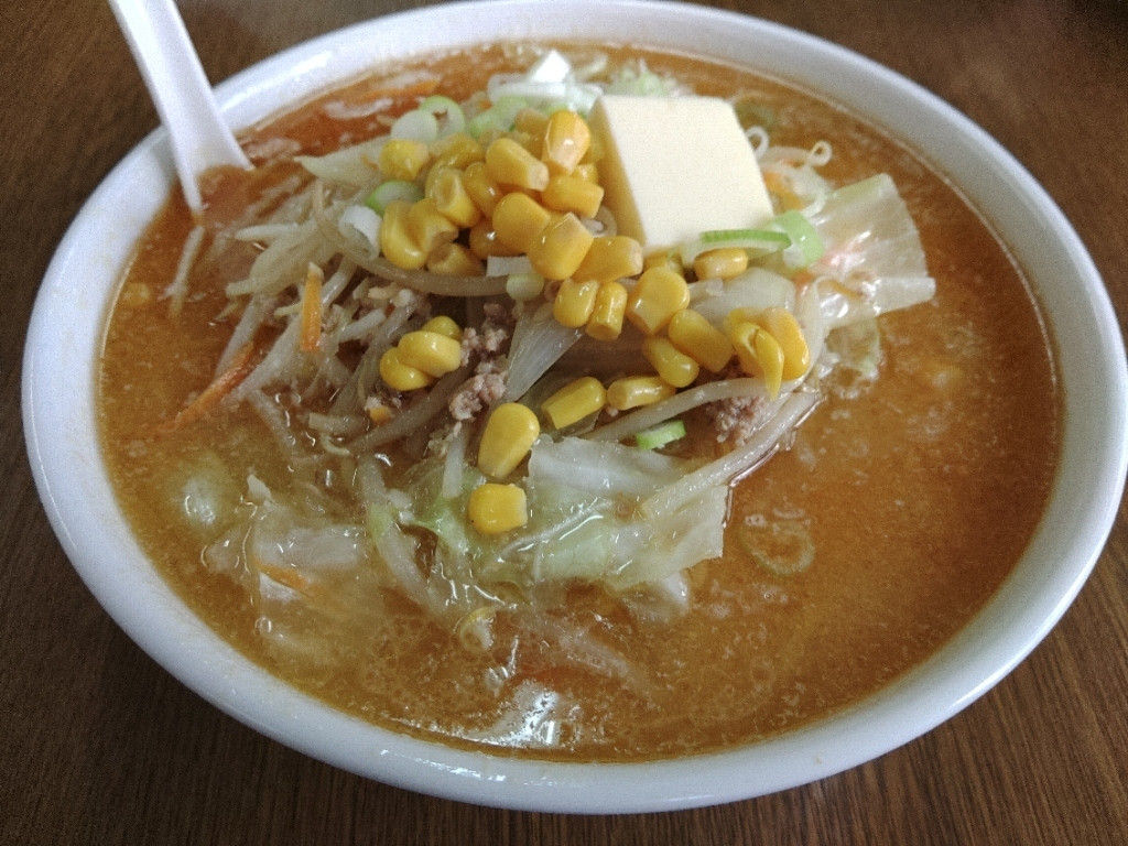 「柿崎もち屋」 料理 217091604 みそバターらーめん　850円　しっかりボリュームあります