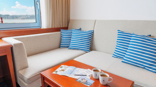 クラブラウンジアクセス付き　プレミア海峡デラックスツイン(34平米) 禁煙