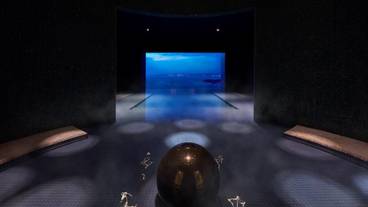 源泉かけ流し展望風呂「昴」 / 5