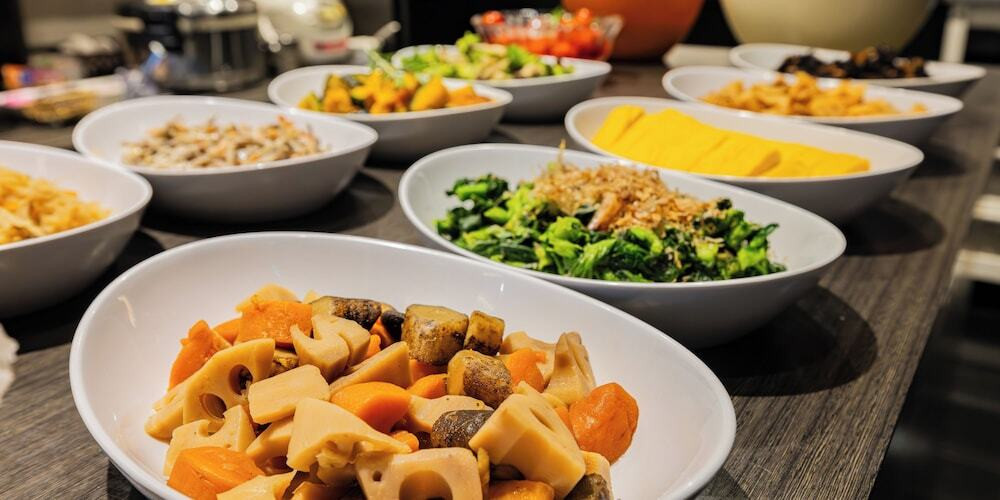 朝食ビュッフェ