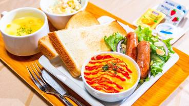 日替わりモーニングセット例 / 1