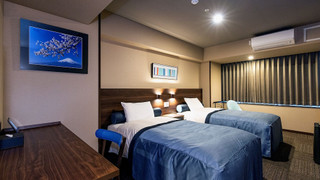 ベーシック ツインルーム ベッド2台 (禁煙)［ルームチャージのご料金ではなく、人数売りとなっております］