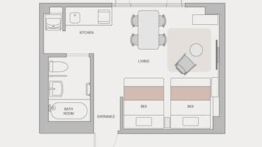 専用キッチン / 14