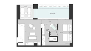 【プライベートプール】 デラックス・スイートルーム