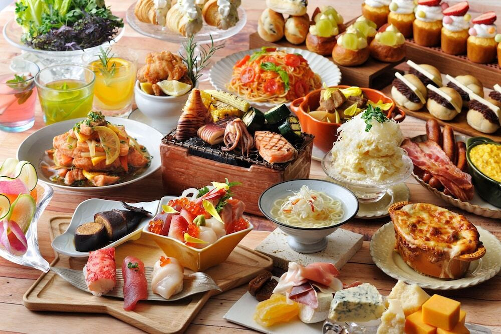 朝食ビュッフェ