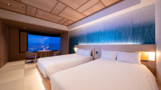 湖側【コンフォートフロア／8・9階】ST和 [ツインルーム] [禁煙] [マウンテンビュー] [夜景がきれい]