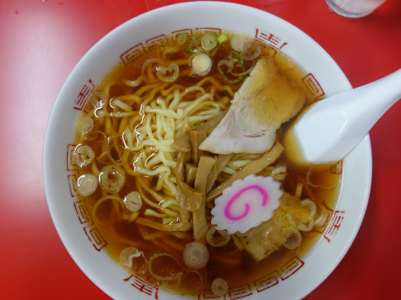 「源来軒」料理 33780 らーめん（￥650税込み）