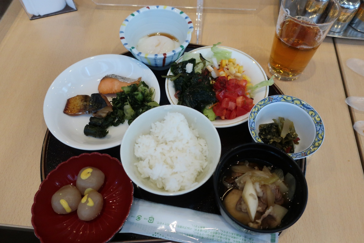 朝食ビュッフェ