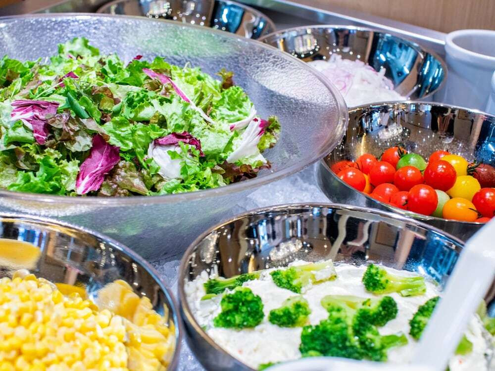 朝食ビュッフェ