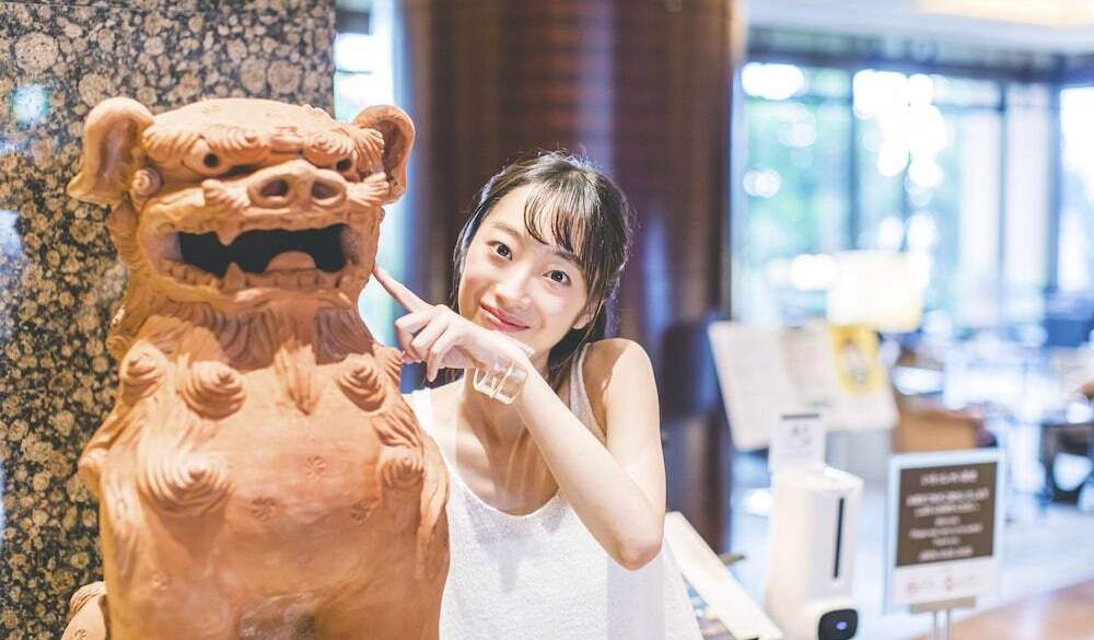 ロビーのシーサー / 3