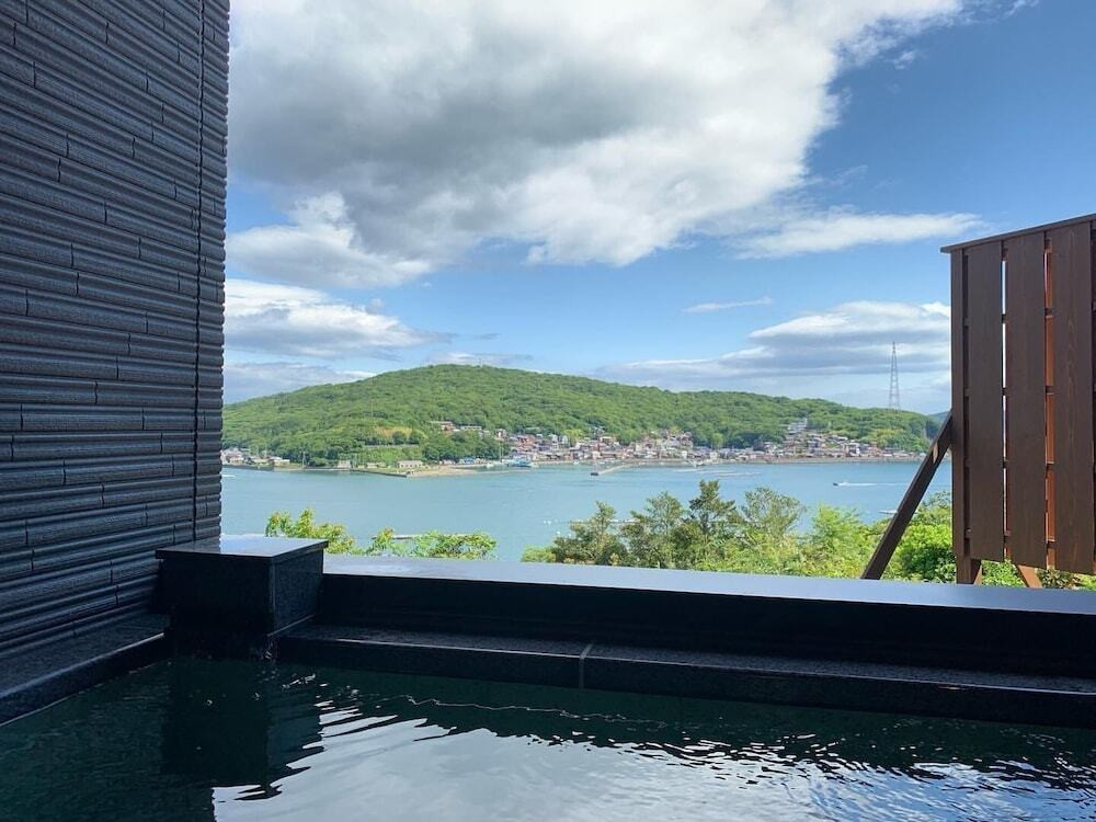 客室露天風呂一例①